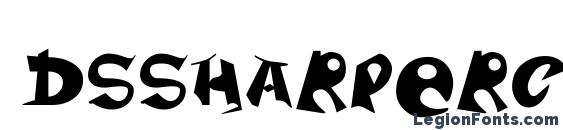 Dssharperc Font, OTF Fonts