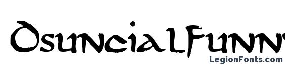 шрифт Dsuncialfunnyc, бесплатный шрифт Dsuncialfunnyc, предварительный просмотр шрифта Dsuncialfunnyc