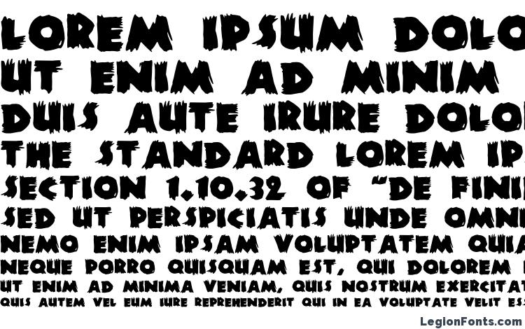 specimens Dszombiec font, sample Dszombiec font, an example of writing Dszombiec font, review Dszombiec font, preview Dszombiec font, Dszombiec font