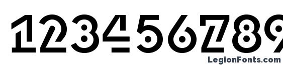 Dublonbrusc Font, Number Fonts