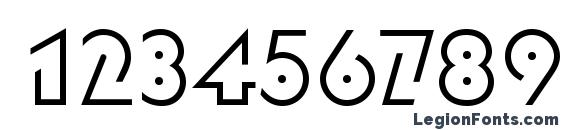 Dublonlightc Font, Number Fonts