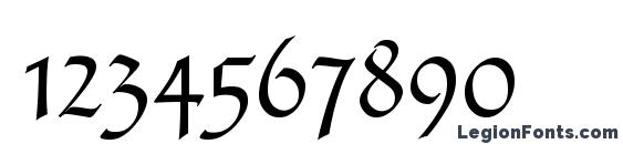 Duc De Berry LT Dfr Font, Number Fonts