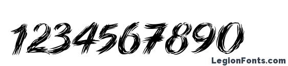 DuMathieu Font, Number Fonts