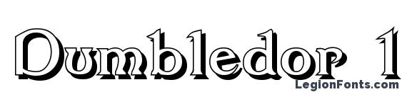 Dumbledor 1 Shadow font, free Dumbledor 1 Shadow font, preview Dumbledor 1 Shadow font