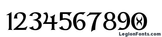 Dumbledor 1 Font, Number Fonts