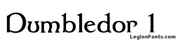Dumbledor 1 font, free Dumbledor 1 font, preview Dumbledor 1 font