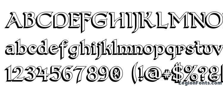 glyphs Dumbledor 3 3D font, сharacters Dumbledor 3 3D font, symbols Dumbledor 3 3D font, character map Dumbledor 3 3D font, preview Dumbledor 3 3D font, abc Dumbledor 3 3D font, Dumbledor 3 3D font