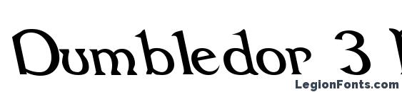 Dumbledor 3 Rev Italic font, free Dumbledor 3 Rev Italic font, preview Dumbledor 3 Rev Italic font