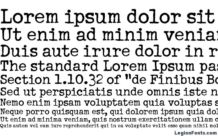 specimens DumbOldTypewriter Normal font, sample DumbOldTypewriter Normal font, an example of writing DumbOldTypewriter Normal font, review DumbOldTypewriter Normal font, preview DumbOldTypewriter Normal font, DumbOldTypewriter Normal font