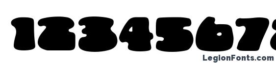 DunceCap BB Font, Number Fonts