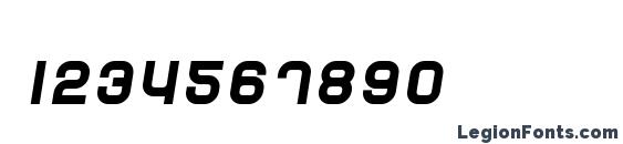 Шрифт Dunebug 45mph, Шрифты для цифр и чисел