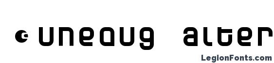 Dunebug alternates Font