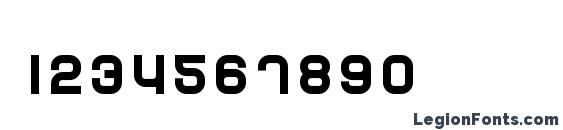 Dunebug Font, Number Fonts