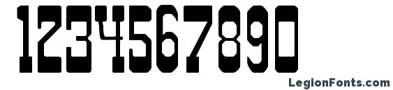 Durango Normal Font, Number Fonts