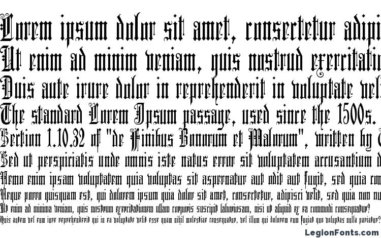 specimens Durer Gothic font, sample Durer Gothic font, an example of writing Durer Gothic font, review Durer Gothic font, preview Durer Gothic font, Durer Gothic font