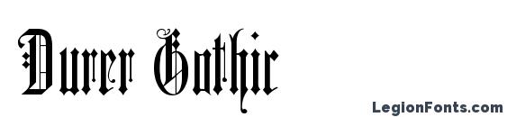 Шрифт Durer Gothic