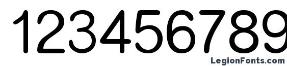 Dusharnbi Font, Number Fonts