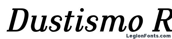 Dustismo Roman Bold Italic Font