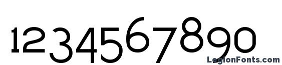 Dustismo sans Font, Number Fonts