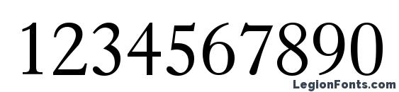 Dutch 766 BT Font, Number Fonts