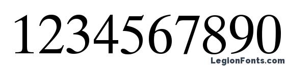 Dutch 801 Cyrillic BT Font, Number Fonts