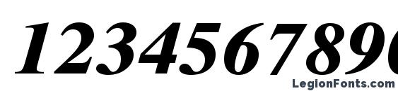 Dutch 801 Extra Bold Italic BT Font, Number Fonts