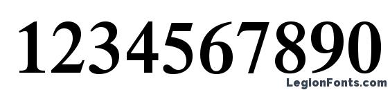 Dutch 801 Semi Bold BT Font, Number Fonts