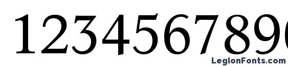 Dutch 809 BT Font, Number Fonts