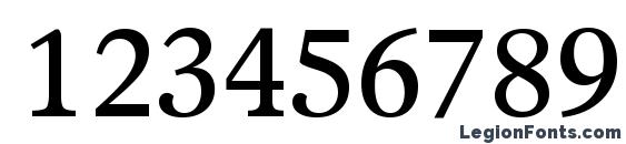Шрифт Dutch 811 BT, Шрифты для цифр и чисел