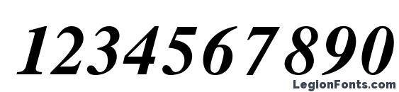 Dutch 9 Font, Number Fonts