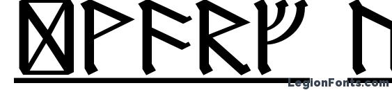 Шрифт Dwarf Runes 1