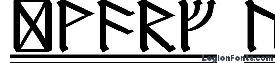 Dwarf Runes 2 Font