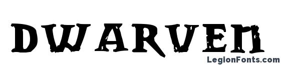 Dwarven stonecraft font, free Dwarven stonecraft font, preview Dwarven stonecraft font