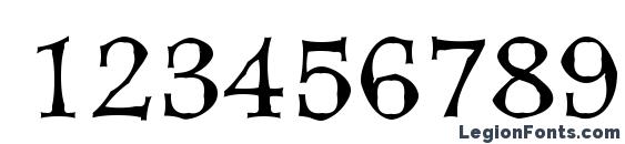 Dweebo Gothic Font, Number Fonts