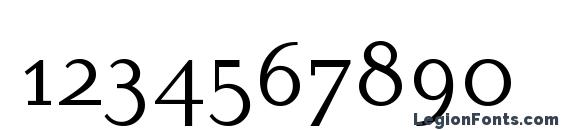 DyadisOSITC TT Font, Number Fonts