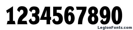 DynaGroteskDM Bold Font, Number Fonts