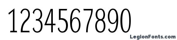 DynaGroteskLC Font, Number Fonts