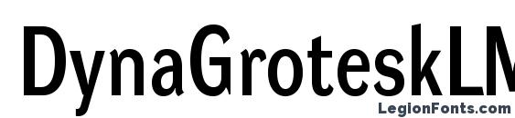 DynaGroteskLM Bold Font, PC Fonts