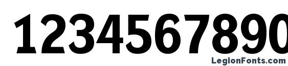 DynaGroteskR Bold Font, Number Fonts