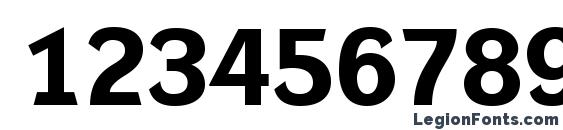 DynaGroteskRE Bold Font, Number Fonts