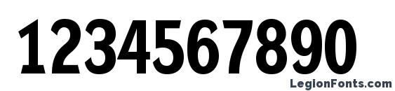 DynaGroteskRM Bold Font, Number Fonts