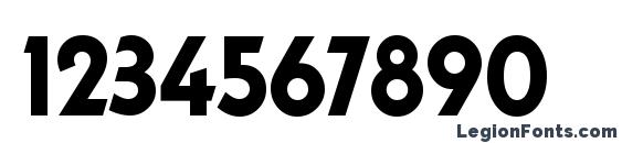 Dynamo Font, Number Fonts