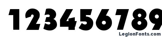 Dynar Bold Font, Number Fonts