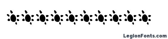 Dysprosium Font, Number Fonts