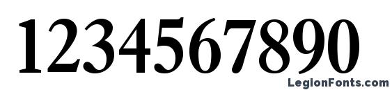 E720 Roman Bold Font, Number Fonts