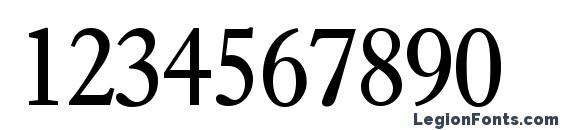 E720 Roman Regular Font, Number Fonts