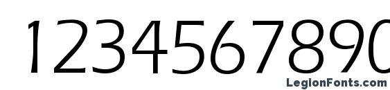 E820 Sans Regular Font, Number Fonts