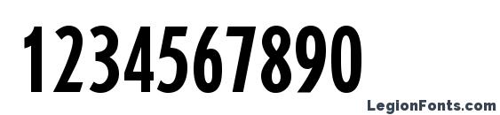 E821 Sans Regular Font, Number Fonts