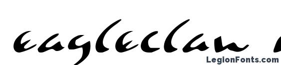 Шрифт Eagleclaw Italic