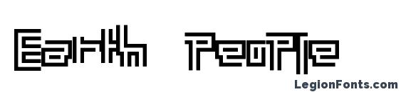 Earth people Font